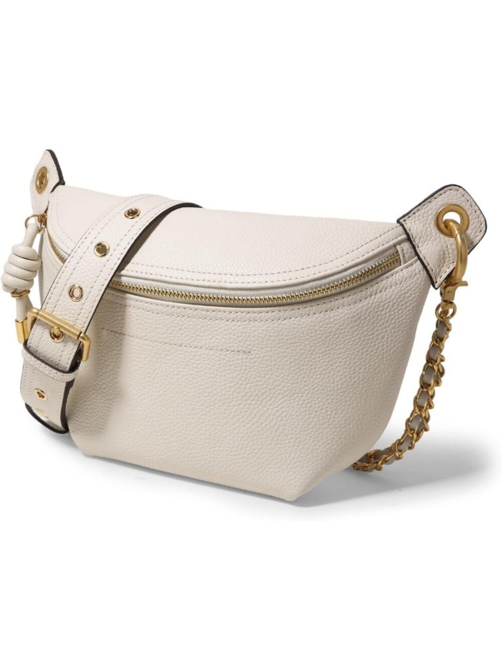Stylish Top Grain Leather Crossbody Belt Bag for Women | Minimalist Travel